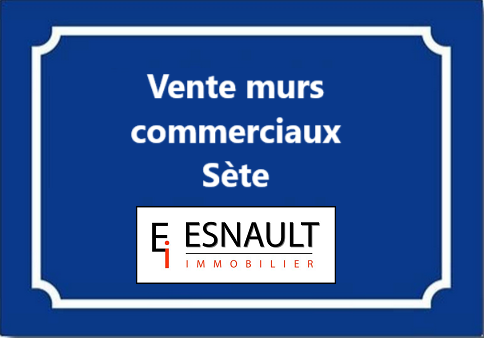Vente Commerce Sète 34200 Rue commerçante