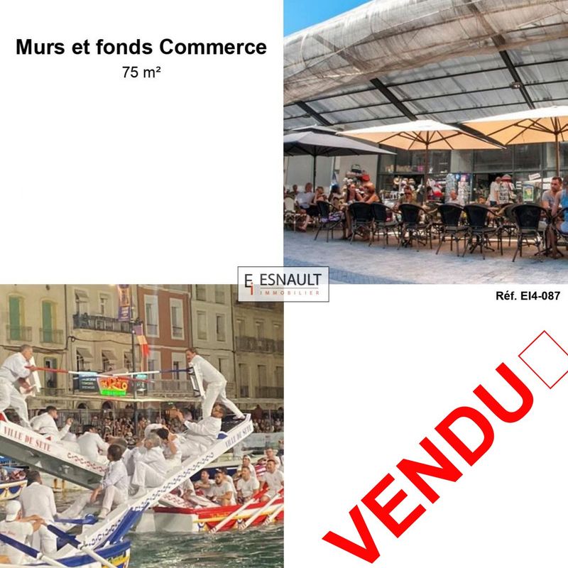 Avant-dernière signature 2025 - Vente de murs commerciaux sur Sète