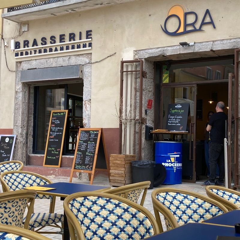 Sète - Nouvelle brasserie - vue plongeante esplanade